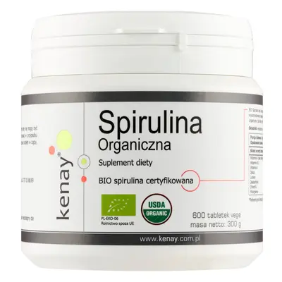 Kenay, Bio Spirulina, Tabletten