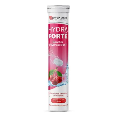 Forté Pharma Hydra Forté Hydration Booster Natürliches Kirschenaroma Brausetabletten