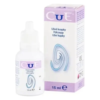 CUE Ohrentropfen 1×15 ml, Behandlung des äußeren Gehörgangs