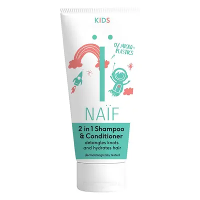 NAÏF Baby Shampoo und Spülung in für leichtes Kämmen ml