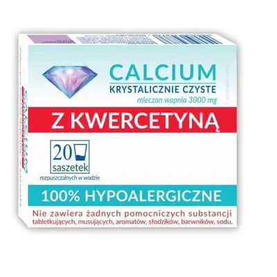 Calcium Crystal Clear mit Quercetin, Beutel