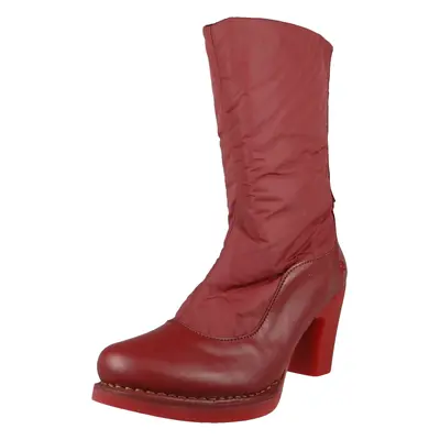 Damen Elegante Stiefel Gran Via 1157 Rot Buerdos Leder und ...