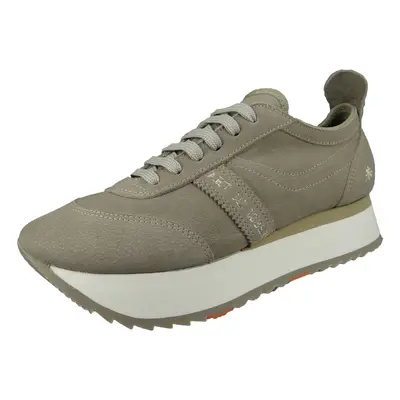 Damen Low Sneaker Kioto Low Top 1793 Grau Sesame Lack