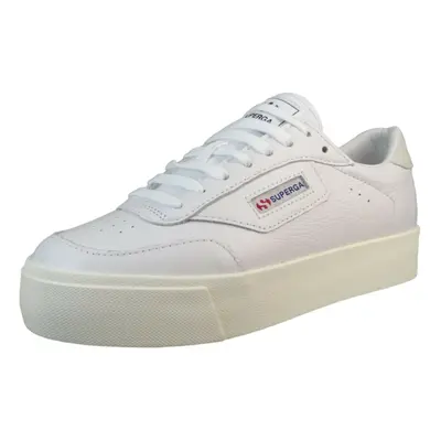 Damen Low Sneaker 3854 Court Platfrom S4123TW Weiß AGB White...