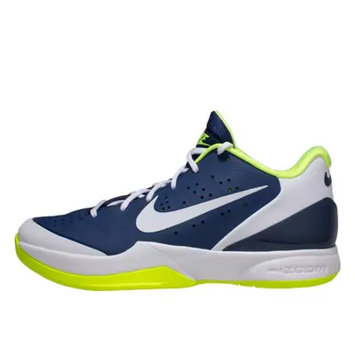 Schuhe Nike Air Zoom HyperAttack bleu nuit/blanc/jaune fluo