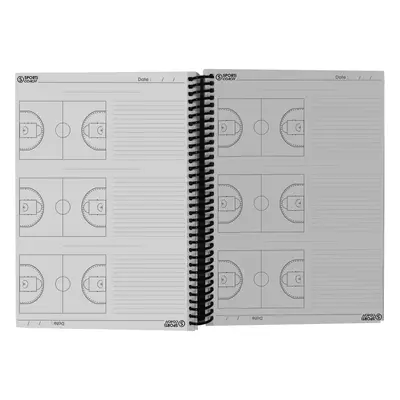 Notizbuch Coach Basketball mit Spiralbindung a4 Sporti