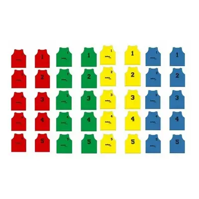 5er-Set: 1-5 nummerierte Leibchen Softee