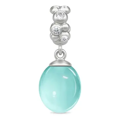 Endless Jewelry Damen Anhänger Sky Blue Ocean Charm Türkis 43531-4