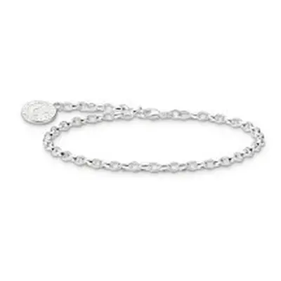 Thomas Sabo Damen Member Charm-Armband 19cm Silber X2088-007-21-L19