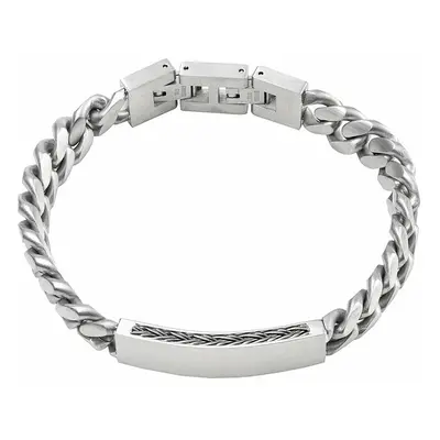 S.Oliver Herren I.D.-Armband 23cm Silber 2027424