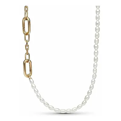 Pandora Damenkette Gliederkette mit Perlen 45cm Gelbgold 362302C01-45