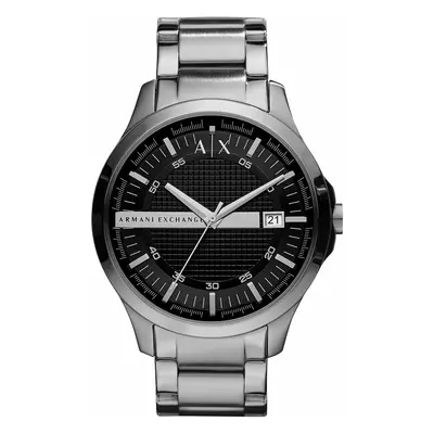 Armani Exchange Herren Analog Quarz Uhr mit Edelstahl Armband AX2103