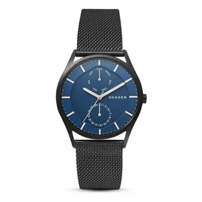 SKAGEN Herren Multi Zifferblatt Quarz Uhr mit Edelstahl Armband SKW6450