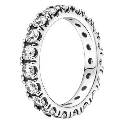 Pandora Damen Ring Eternity mit Zirkonia Steinen Größe 60 Silber 190050C01-60