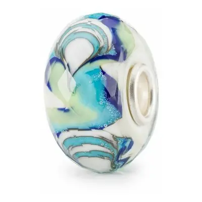 Trollbeads Auster Facette Bead Blau TGLBE-30130