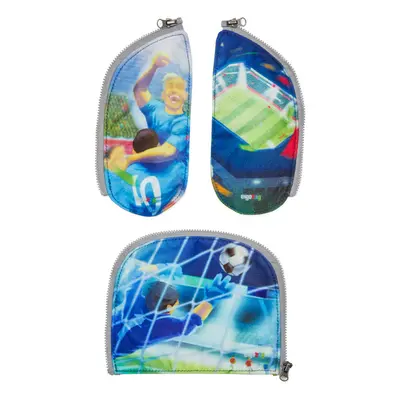 Ergobag Zippies - mit Reflektorstreifen 3-teilig, Pack/Cubo/Cubo Light - FuÃYbal...