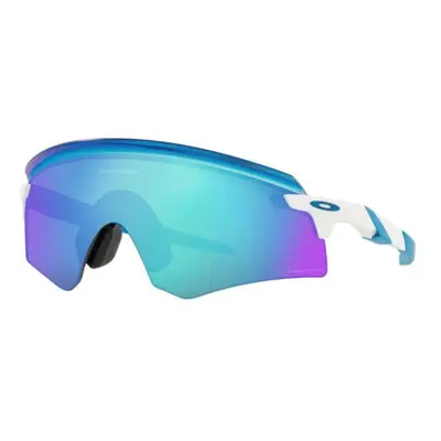 Oakley Encoder Brille Weiss Prizm Sapphire Gläser