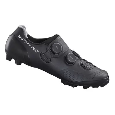 Shimano S-Phyre XC902 MTB Spezialbreite Schwarze Schuhe, Größe 45 - EUR