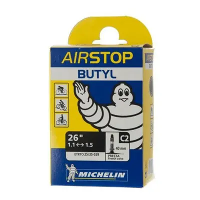 Michelin Butyl C2 26'' 1.1 - 1.5 Presta 40mm Fahrradschlauch