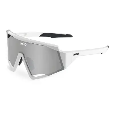 KOO Spectro Brille Weiß Silber Linse