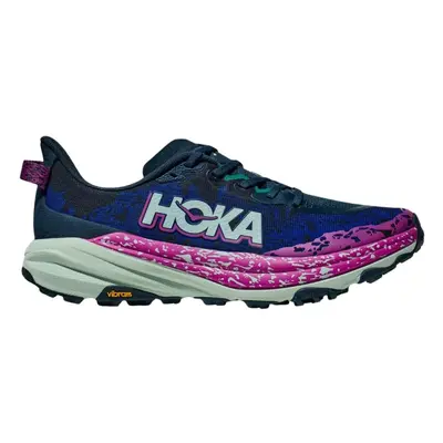 Schuhe Hoka Speedgoat 6 Blau Lila AW24, Größe EU 42 2/3