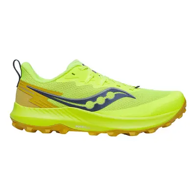 Saucony Peregrine 14 Grün Braun AW24 Schuhe, Größe 44 - EUR