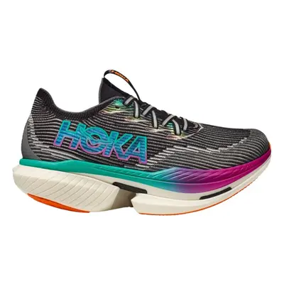 Hoka Cielo X1 Schuhe Schwarz Blau Rosa Unisex AW24, Größe EU 44