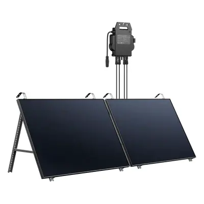 Anker SOLIX Balkonkraftwerk 1080Wp Solarmodul mit Bodenhalterungen mit Bodenhalterungen / 1080W 