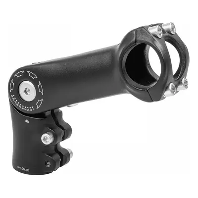 Lenkervorbau 1/8 Ahead 90mm Verstellbar E-Bike Klapprad 31.8mm Schwarz