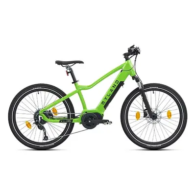 E-Bike für Kinder Monviso Jr 24 E-Kid Grün mit Shimano 8V und hydraulischen Bremsen