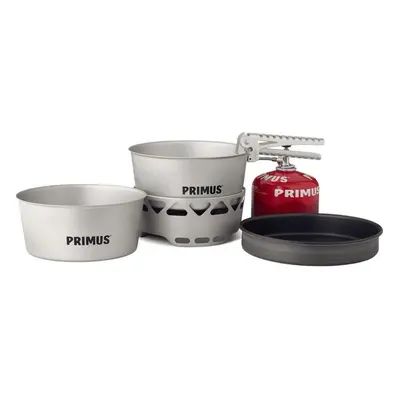 Essentials Campingküchen-Set 1,3L mit Kocher und Laterne, ideal für Trekking