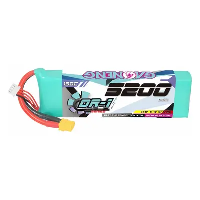 Gaoneng 11.1V 5200mAh 150C 3S LiPo Akku mit XT60 Stecker für 1/10, 1/8 und 1/7 RC Autos