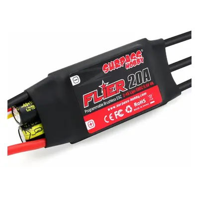 FLIER-Serie Neue 32-Bit 20A Brushless ESC der SURPASS-HOBBY FLIER-Serie mit 5,5V/4A BEC und Unte