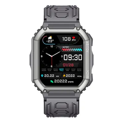 SENBONO C20S Smartwatch 1,8 Zoll Bildschirm BT5.0 GPS-Sprachassistent Herzfrequenz-, Blutdruck-,