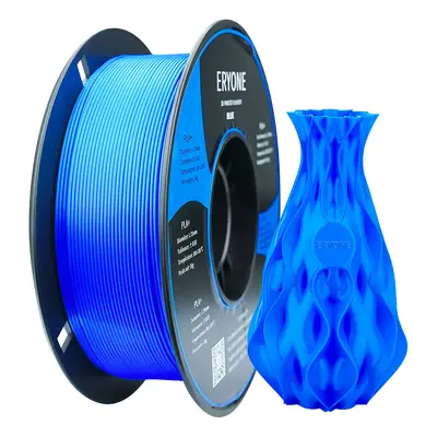 ERYONE PLA-Filament für 3D-Drucker, 1,75 mm, Toleranz 0,03 mm, 1 kg (2,2 Pfund)/Spule, Blau