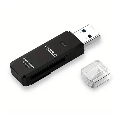 USB 3.0 SD-Kartenleser, 5 Gbit/s Übertragungsgeschwindigkeit für Fernseher, Laptop, Computer, Ka