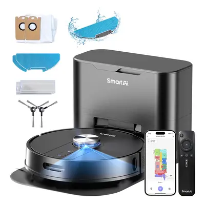 SmartAI S8 Pro Roboterstaubsauger mit Basisstation