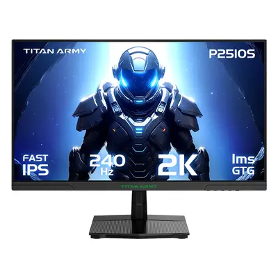 TITAN ARMY P2510S Schneller IPS QHD 240Hz Gaming-Monitor