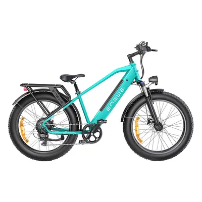 ENGWE E26 Elektrofahrrad Step-Thru 48V 16AH 250W Motor 25km/h Blau