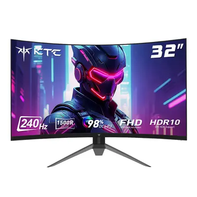 KTC H32S17F 32" gebogener Gaming-Monitor 240 Hz 1500R 1920 x 1080 FHD