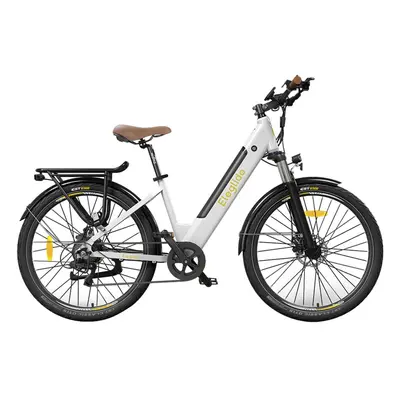 Eleglide T1 Step-Thru Elektrofahrrad 36V 13Ah 250W 25Km/h Weiß