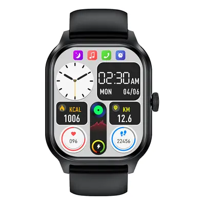 LEMFO LT10 Smartwatch Schwarz
