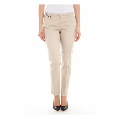 Giorgio Armani ARMANI WOMEN Damen Hose lang Baumwolle beige 36