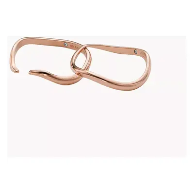 Skagen Steckring Essential Waves Edelstahl roségoldfarben - Roségoldfarben