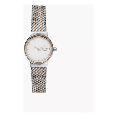 Skagen Uhr Freja Lille Milanaise Edelstahl Bicolor