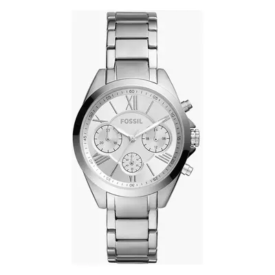 Fossil Outlet Damenuhr Modern Courier Midsize Chronograph Edelstahl