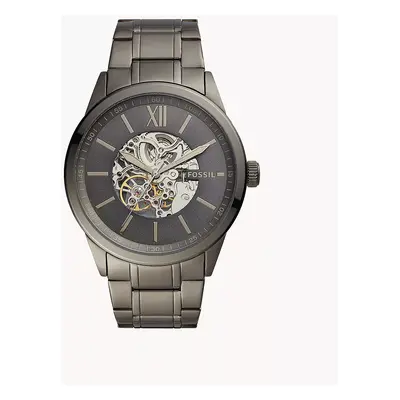 Fossil Outlet Herrenuhr Flynn - Automatik - Edelstahl - Anthrazit