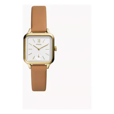 Fossil Outlet Uhr Colleen 3-Zeiger-Werk Leder braun