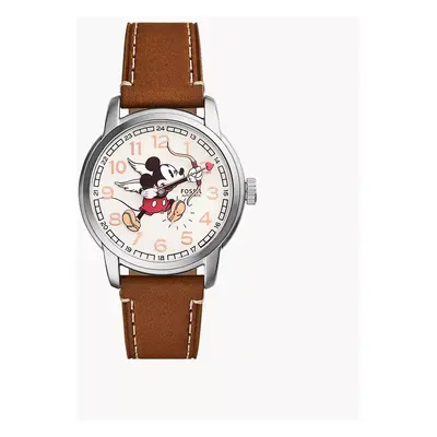 Fossil Limited Edition Uhr Disney Fossil Automatikwerk Leder mittelbraun