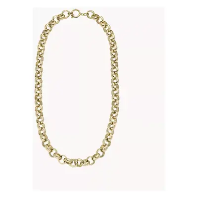 Fossil Outlet Kette Archival Bold Links Edelstahl goldfarben - Goldfarben